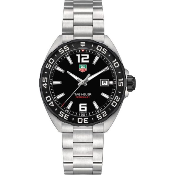 Tag Heuer Formula 1 Date WAZ1110.BA0875 Stainless Steel Black Dial