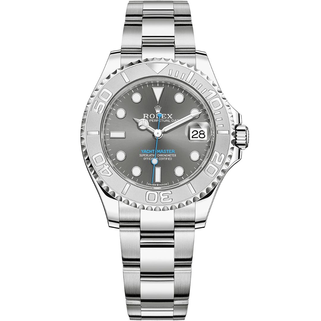Rolex Yacht-Master 37 268622-0002 Stainless Steel Rhodium Dial