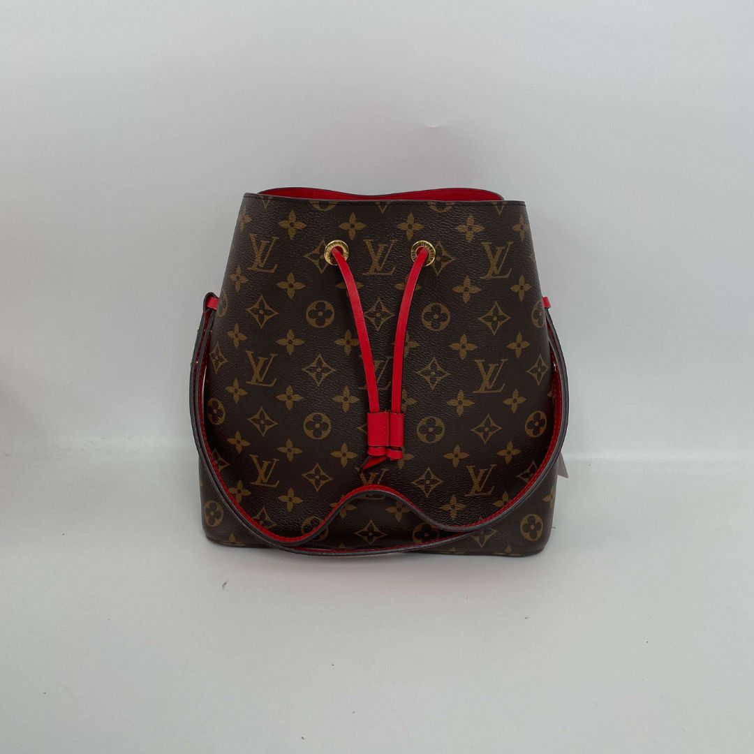 Louis Vuitton Monogram Neonoe MM Coquelicot