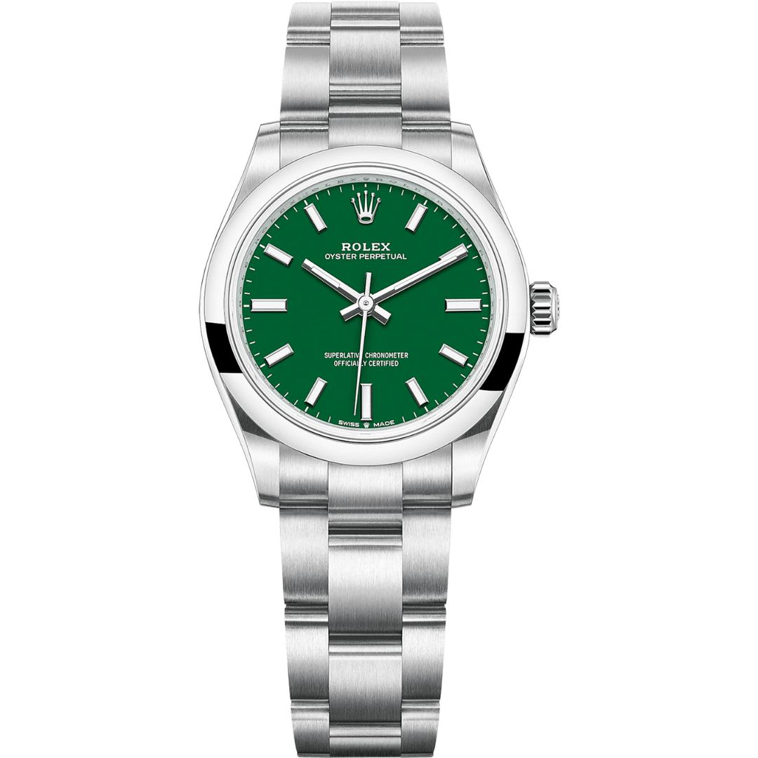 Rolex Oyster Perpetual 31 277200-0006 Stainless Steel Green Dial