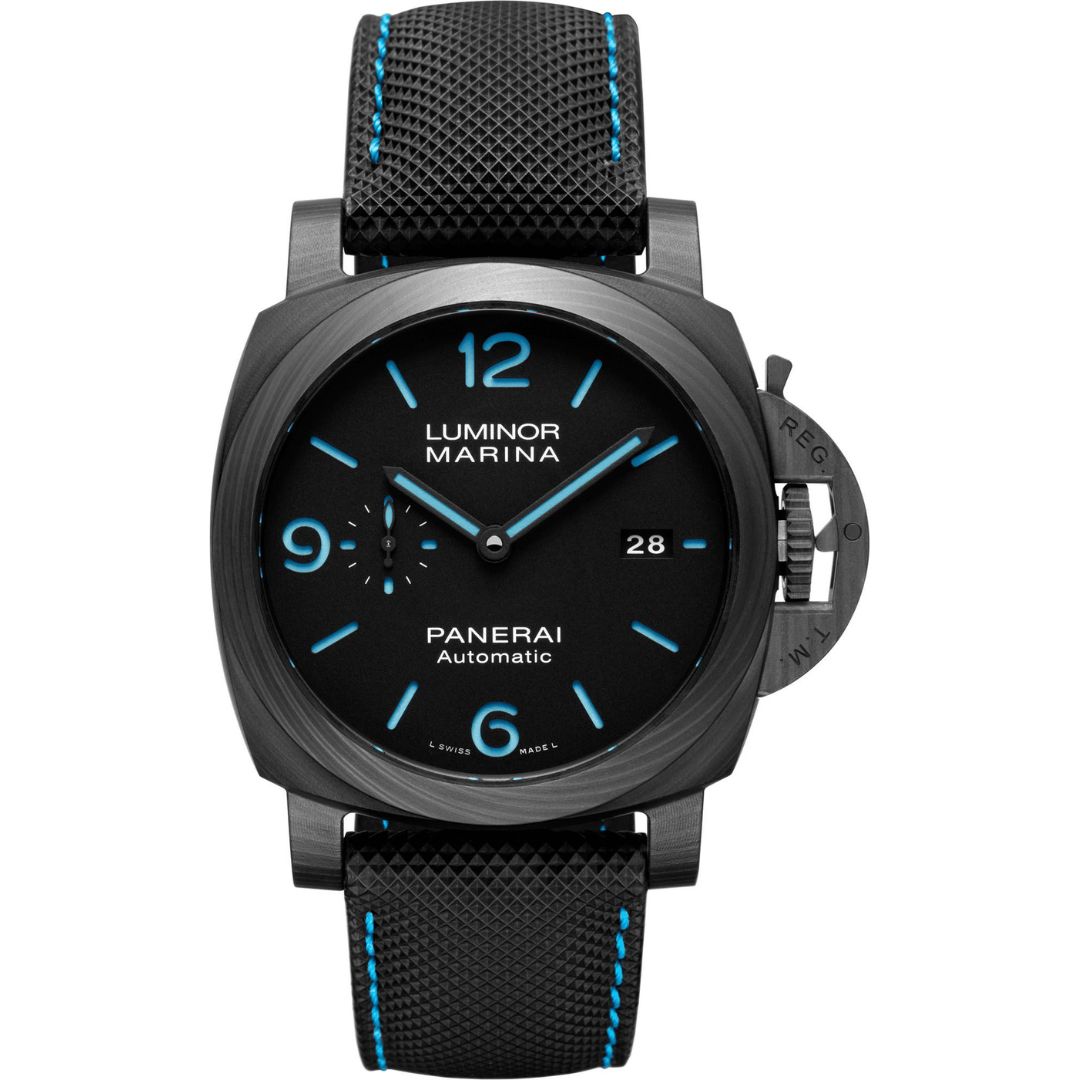 Panerai Luminor Marina Carbotech PAM01661 Carbon Black Dial